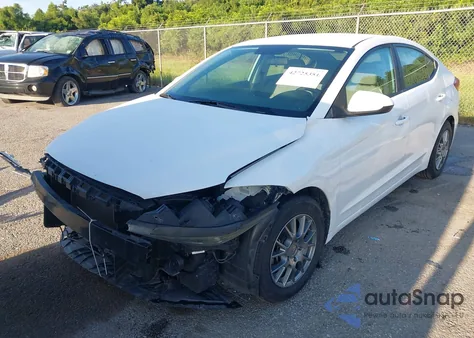 2017 Hyundai Elantra Se from USA, damaged, VIN 5NPD74LF2HH155071